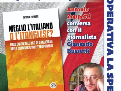 “Meglio l’italiano o l’itanglese?”: incontro con l’autore a Roma (18 ottobre 2024)